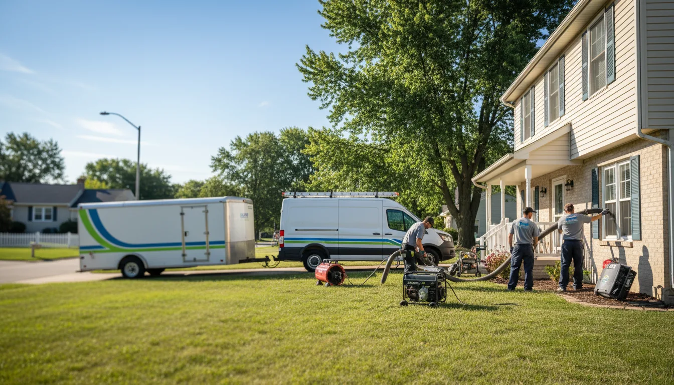 Flooded Basement Restoration And Cleanup With Repair in Billings, MT near me